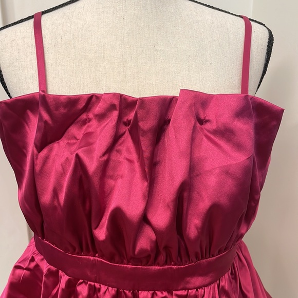 Thirty thirty‎ pink satin spaghetti straps size XL - Picture 2 of 6